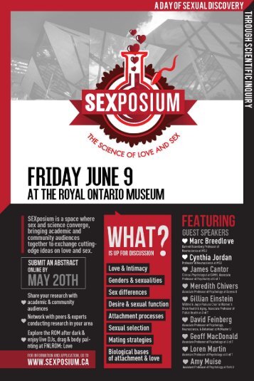 SEXposium 2017 Program