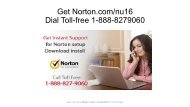 Norton.com/nu16 - 18888279060 - Norton.com/Setup