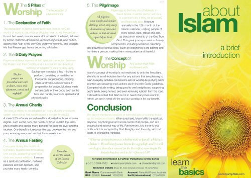 Brochure - About Islam