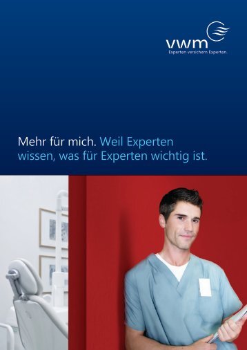 MKG-Chirurgen, Oralchirurgen, Zahnärzte - VWM Versicherungs ...