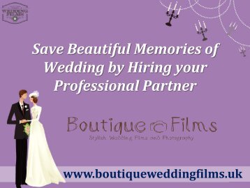 Wedding Videographers in Essex