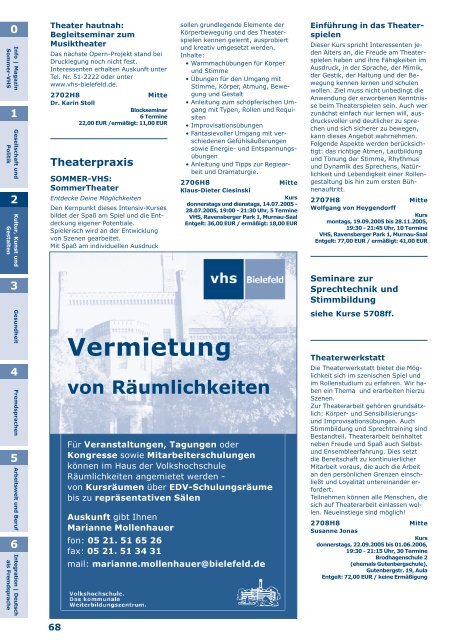 Lehrbuch - Volkshochschule Bielefeld