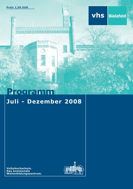 082 Seite U1 Bis U4 Umschlagseiten Qxp Volkshochschule Bielefeld