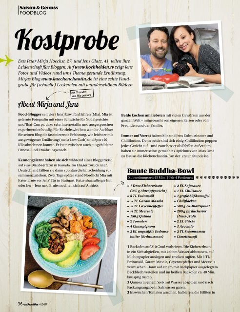 Leseprobe eathealthy 4_2017