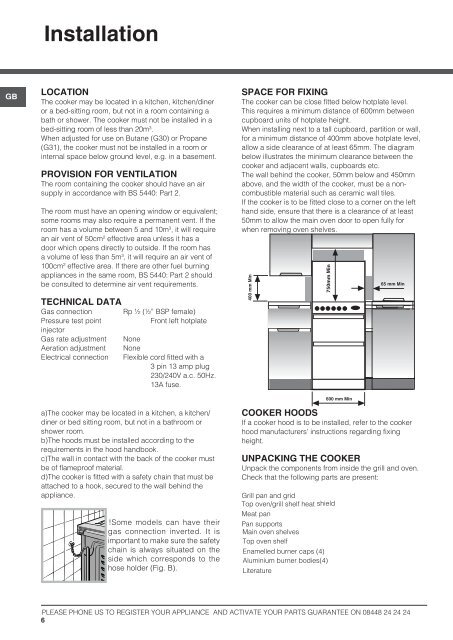 KitchenAid JLG61P - JLG61P EN (F084155) Istruzioni per l'Uso