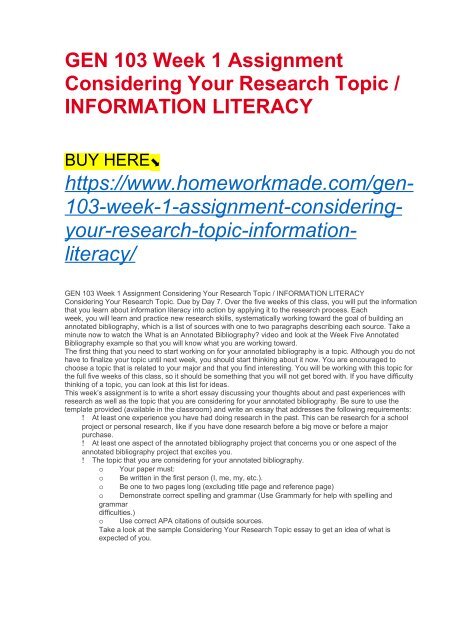 information literacy essay questions