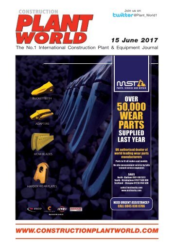 Construction Plant World 15th June 2017