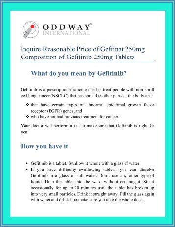 Geftinat 250mg Tablets Natco | Anticancer Drugs Wholesale Suppliers