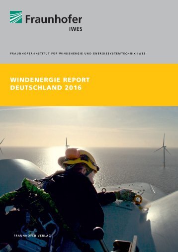 Windenergie Report Deutschland 2016