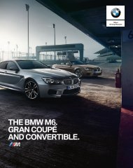 BMW M6 Gran Coupé og Cabriolet