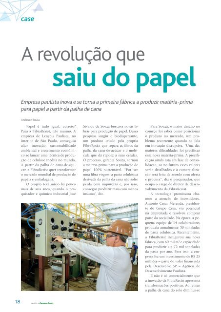 Revista da Desenvolve SP 5ª Edição