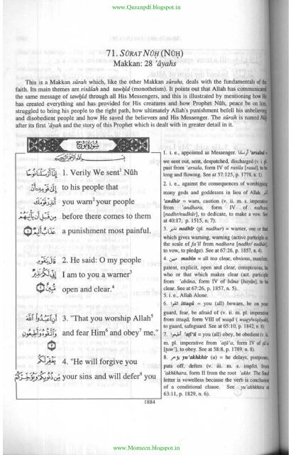 A word for Word Meaning Of The Quran - 3 of 3 - by Muhammad Mohar Ali