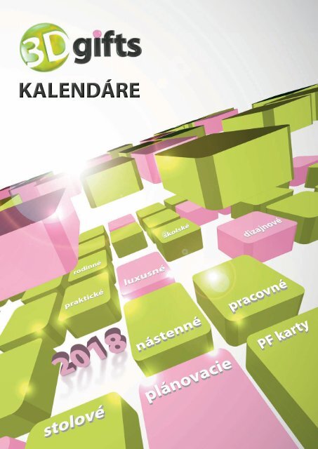 3D Gifts Kalendáre 2018