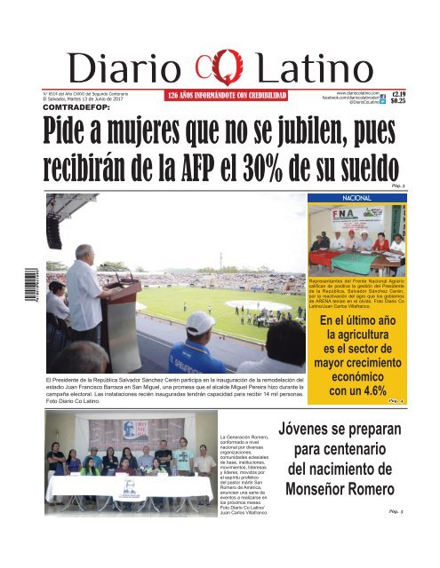 Edición 13 de Junio de 2017