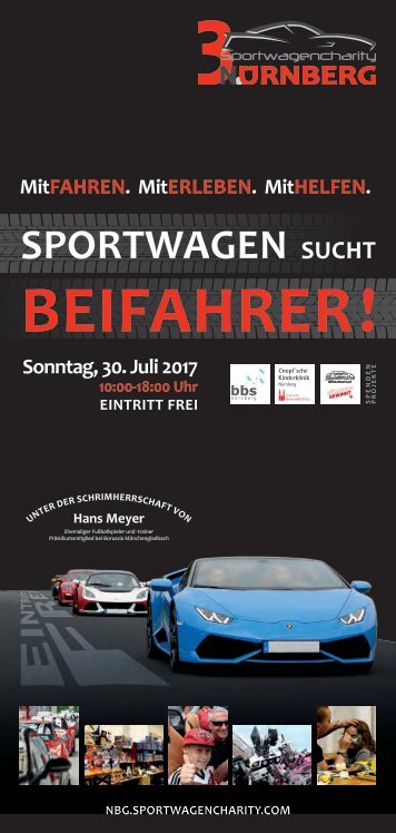 3. Sportwagencharity Nürnberg 2017