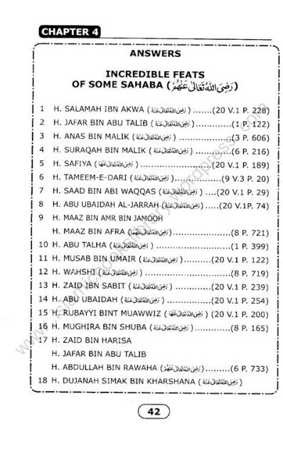 How Well Do You Know Sahabah? - By_Sheikh Khalid Dhorat