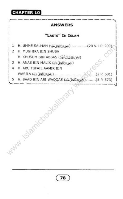 How Well Do You Know Sahabah? - By_Sheikh Khalid Dhorat