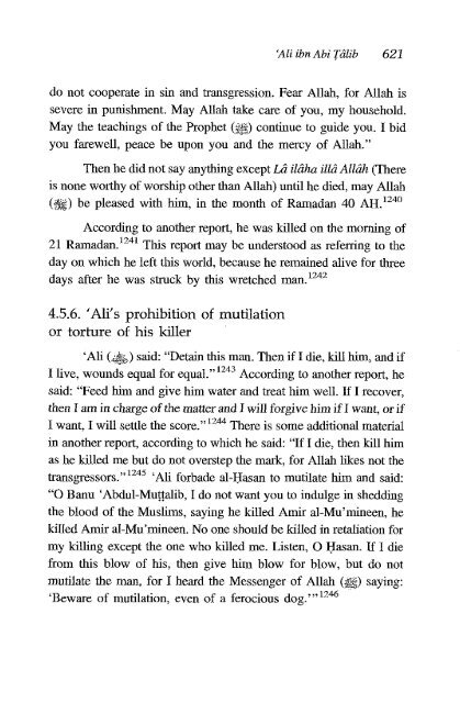 Ali Ibn Abi Talib - Volume 2 of 2