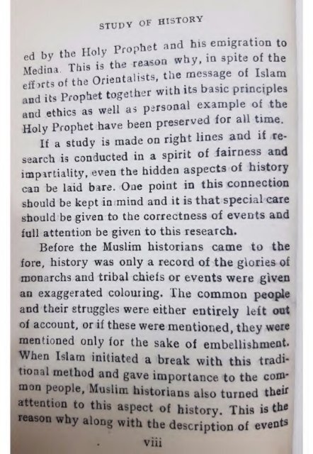 Study of History - Maulana Kausar Niazi