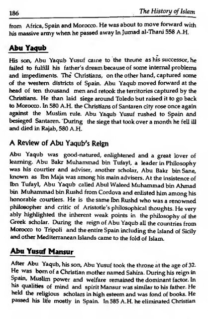 History of Islam Vol 3 of 3 by Akbar Shah Najeebabadi