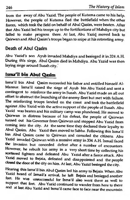 History of Islam Vol 3 of 3 by Akbar Shah Najeebabadi