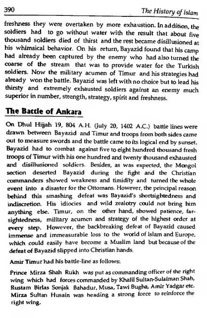 History of Islam Vol 3 of 3 by Akbar Shah Najeebabadi