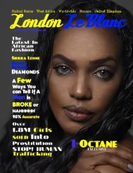 London Le'Blanc Magazine Vol. 28