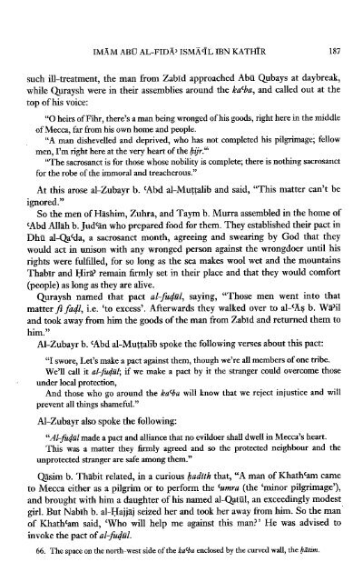 The Life of the Prophet Muhammad by Ibn Kathir - Volume 1 of 4