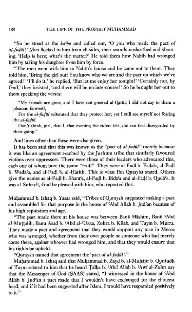 The Life of the Prophet Muhammad by Ibn Kathir - Volume 1 of 4