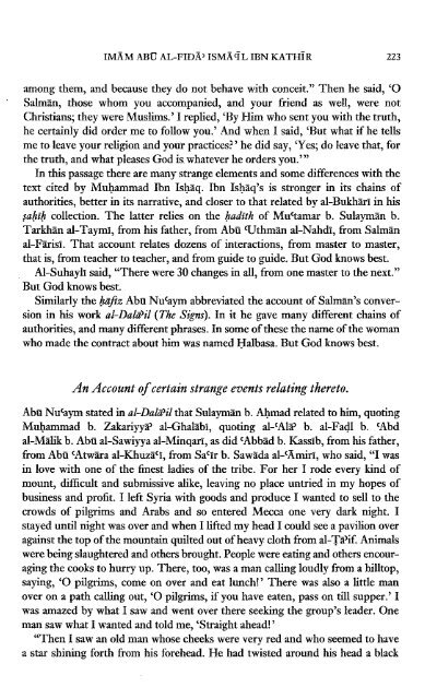 The Life of the Prophet Muhammad by Ibn Kathir - Volume 1 of 4