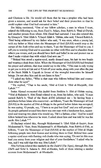 The Life of the Prophet Muhammad by Ibn Kathir - Volume 2 of 4