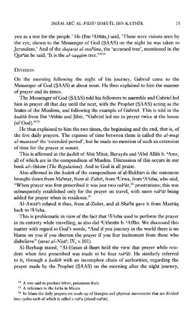 The Life of the Prophet Muhammad by Ibn Kathir - Volume 2 of 4