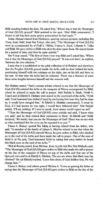 The Life of the Prophet Muhammad by Ibn Kathir - Volume 3 of 4