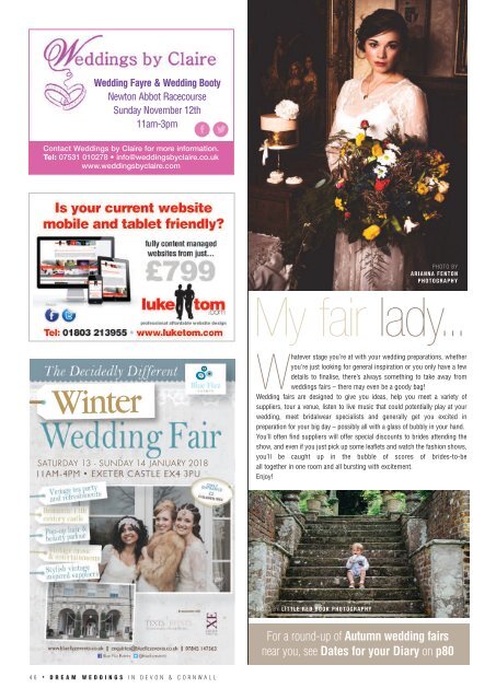 Dream Weddings Magazine - Devon & Cornwall - issue.28