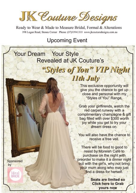 JK Couture Bridal & Evening eMagazine issue 2