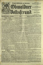 Obwaldner Volksfreund 1914