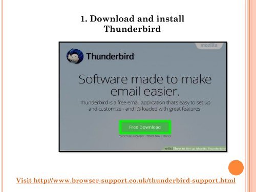 How to Set up Mozilla Thunderbird