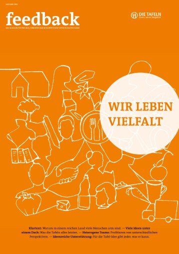 Feedback 2016 - Verbandsmagazin Tafel Deutschland