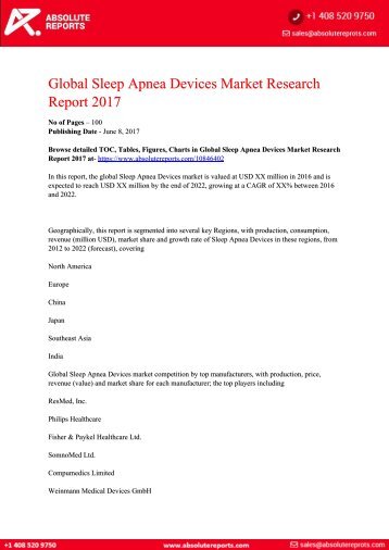 10846402-Global-Sleep-Apnea-Devices-Market-Research-Report-2017