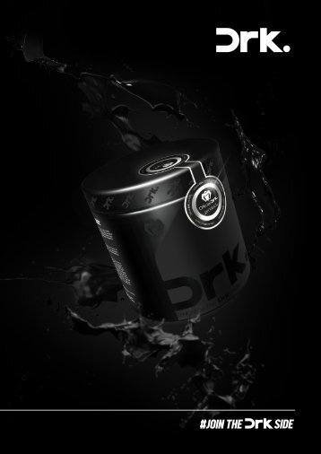 Drk. Pre-Workout Formula - Product Information