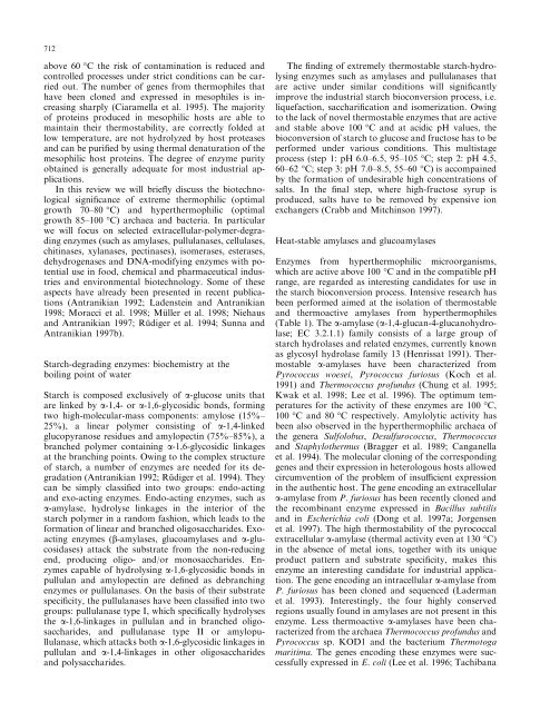 Extremophiles as a source of novel enzymes for industrial application