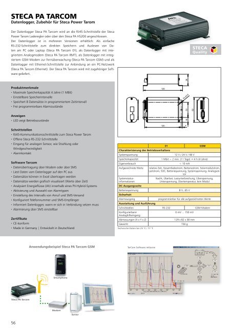 Steca Elektronik Katalog PV Off Grid (24|2017)