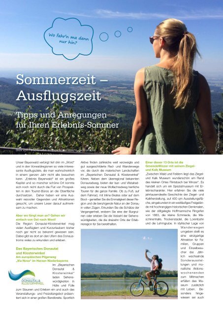 Ökona - das Magazin für natürliche Lebensart: Ausgabe Sommer 2017