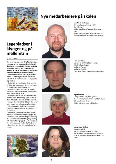 Skoleblad for Skødstrup Skole - Nr. 14 - April 2009 - 4. årgang