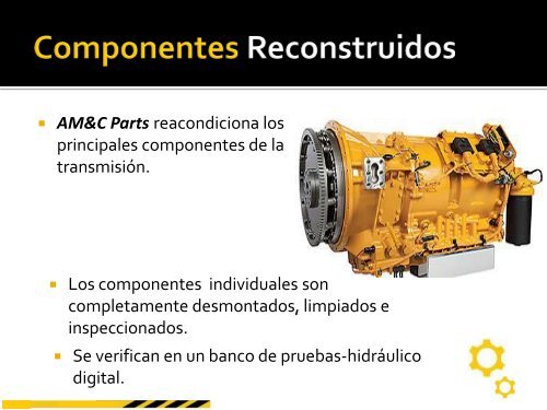 Presentación America Mining &amp; Const. Parts