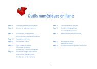 Présentation Outils Numériques 