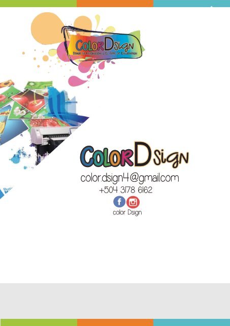 CATALAGO 2017 COLORDSIGN