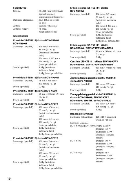 Sony BDV-N990W - BDV-N990W Guide de r&eacute;f&eacute;rence Estonien