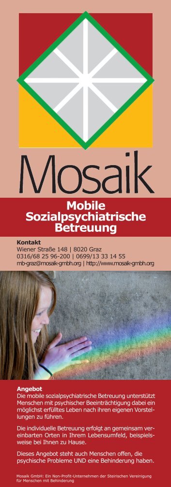 Mobile Sozialpsychiatrische Betreuung - Mosaik GmbH