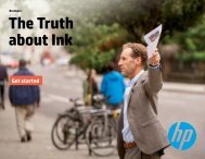 Brochure - The Truth about Ink
